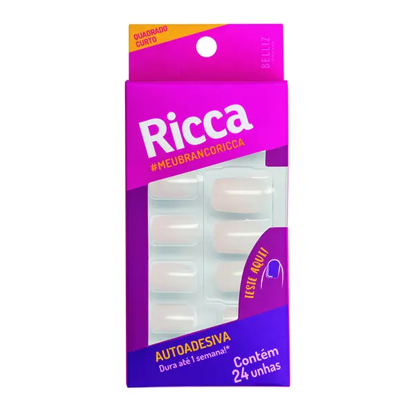 UNHAS RICCA BRANCO SONHO REF1986