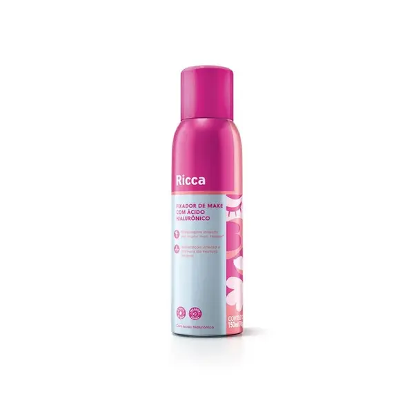 FIXADOR DE MAKE RICCA ACIDO HIALURONICO 150ML