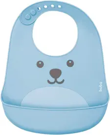 BABADOR COM PEGA-MIGALHAS BUBA CLOUDY AZUL REF 20885