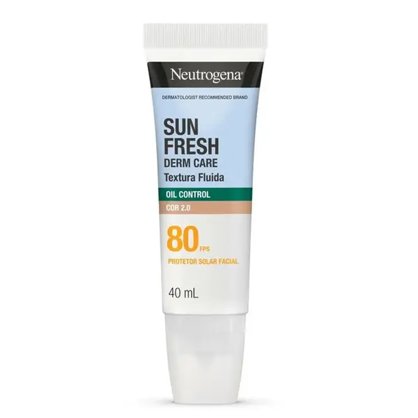 PROT NEUTROGENA SUN FRESH FPS80 OIL CONTROL COR 2.0