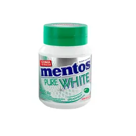 MENTOS PURE WHITE SPEARMINT C/28
