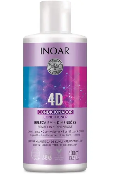 CONDICIONADOR INOAR 4D 400ML