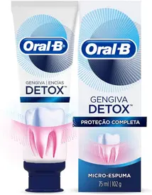 CREME DENTAL ORAL B GENGIVA DETOX 130G