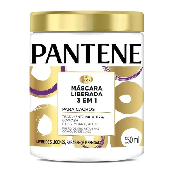 MÁSCARA PANTENE LIBERADA 3 EM 1 550ML