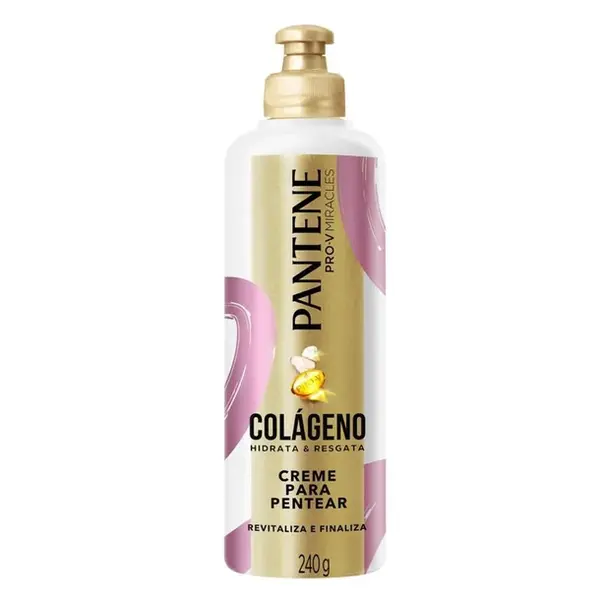CREME DE PENTEAR PANTENE COLÁGENO 240G