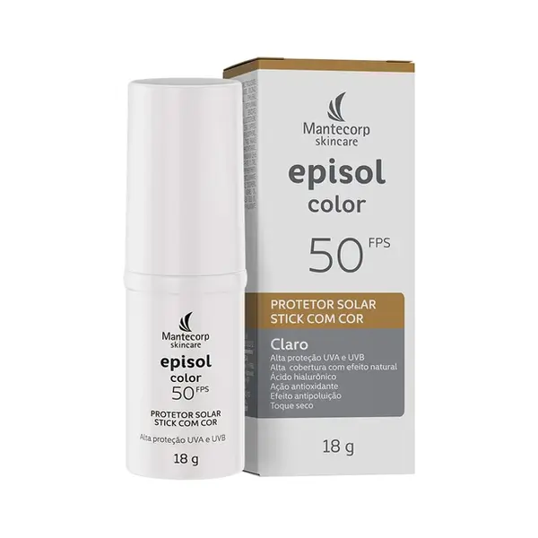 EPISOL COLOR STICK FPS50 CLARO 18G