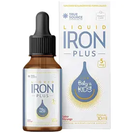 IRON PLUS TRUE SOURCE MORANGO 30ML
