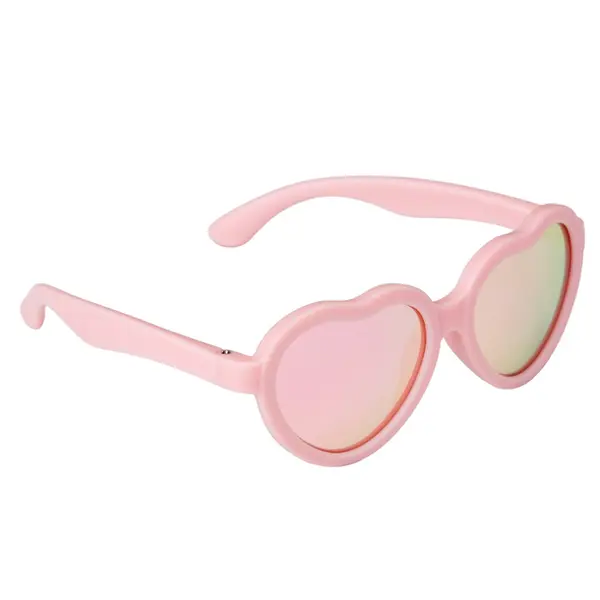 OCULOS DE SOL CORACAO ROSA REF20968