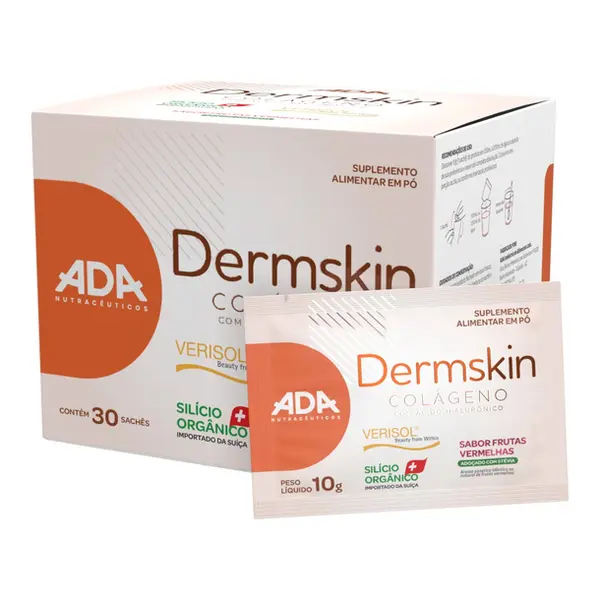DERMSKIN ADA FRUTAS VERMELHAS C/30 SACHES
