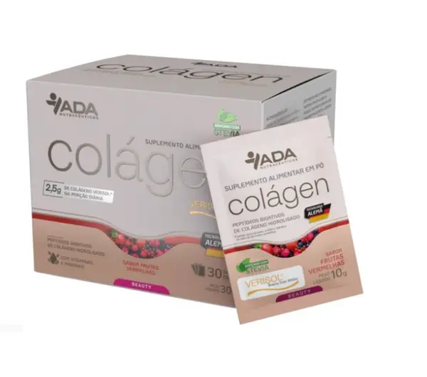 COLAGEN ADA FRUTAS VERMELHAS C/30 SACHES