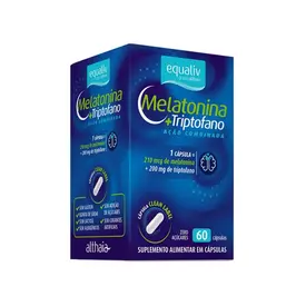 MELATONINA + TRIPTOFANO EQUALIV 60 CÁPSULAS