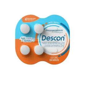 DESCON 12MG 4 COMPRIMIDOS