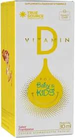 VITAMIN D KIDS TRUE SOURCE FRAMBOESA 30ML