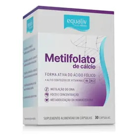 METILFOLATO DE CÁLCIO EQUALIV 30 CÁPSULAS