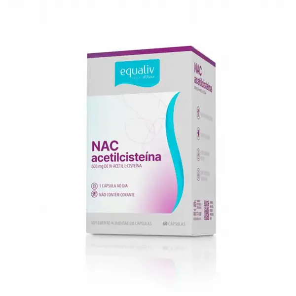 NAC ACETILCISTEÍNA 600MG 60 CÁPSULAS