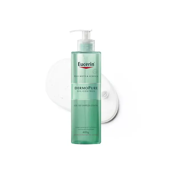 EUCERIN DERMO PURE OIL CONTROL GEL DE LIMPEZA 400G