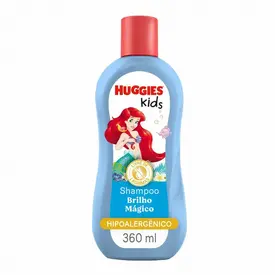 SHAMPOO HUGGIES KIDS ARIEL BRILHO MÁGICO 360ML