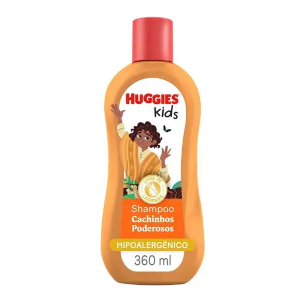 SHAMPOO HUGGIES KIDS CACHINHOS PODEROSOS 360ML