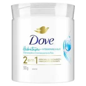 MÁSCARA DOVE HIDRATAÇÃO + HIALURON-VT 2 EM 1 500G
