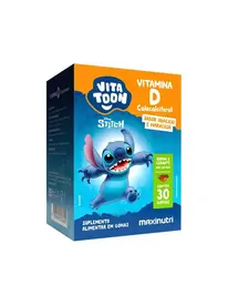 VITATOON MAXINUTRI STITCH ABACAXI E MARACUJÁ 30 GOMAS