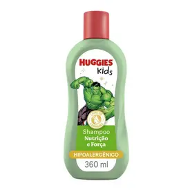 SHAMPOO HUGGIES KIDS NUTRIÇAO E FORÇA 360ML
