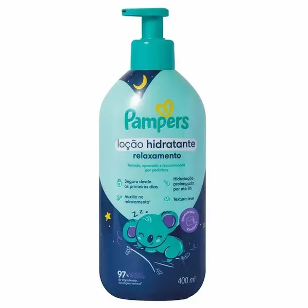 PAMPERS LOÇÃO HIDRATANTE RELAXAMENTO 400ML