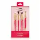 KIT PINCEIS NIINA SECRETS PARA OLHOS 4 UNIDADES