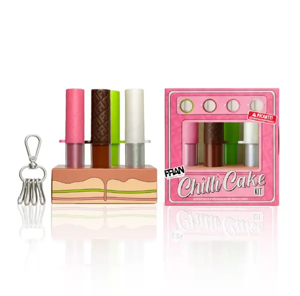 KIT CHILLICAKE BY FRAN 4 GLOSSES LABIAIS