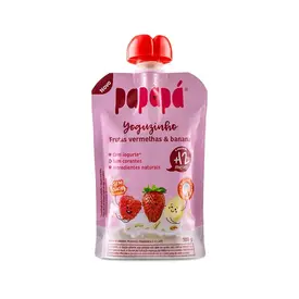 PAPINHA YOGUZINHO PAPAPÁ FRUTAS VERMELHAS & BANANA 100G