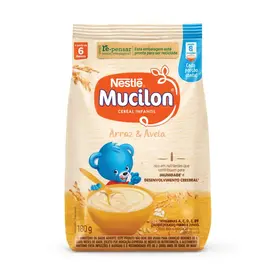 MUCILON ARROZ E AVEIA 180G