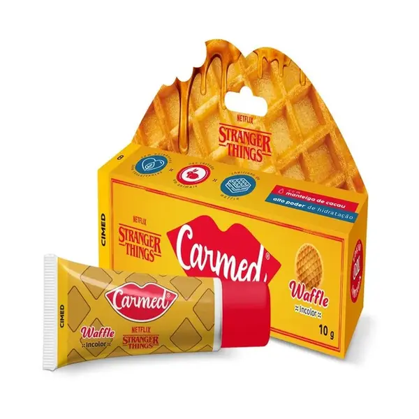 HIDRATANTE LABIAL CARMED STRANGER THINGS WAFFLE 10G